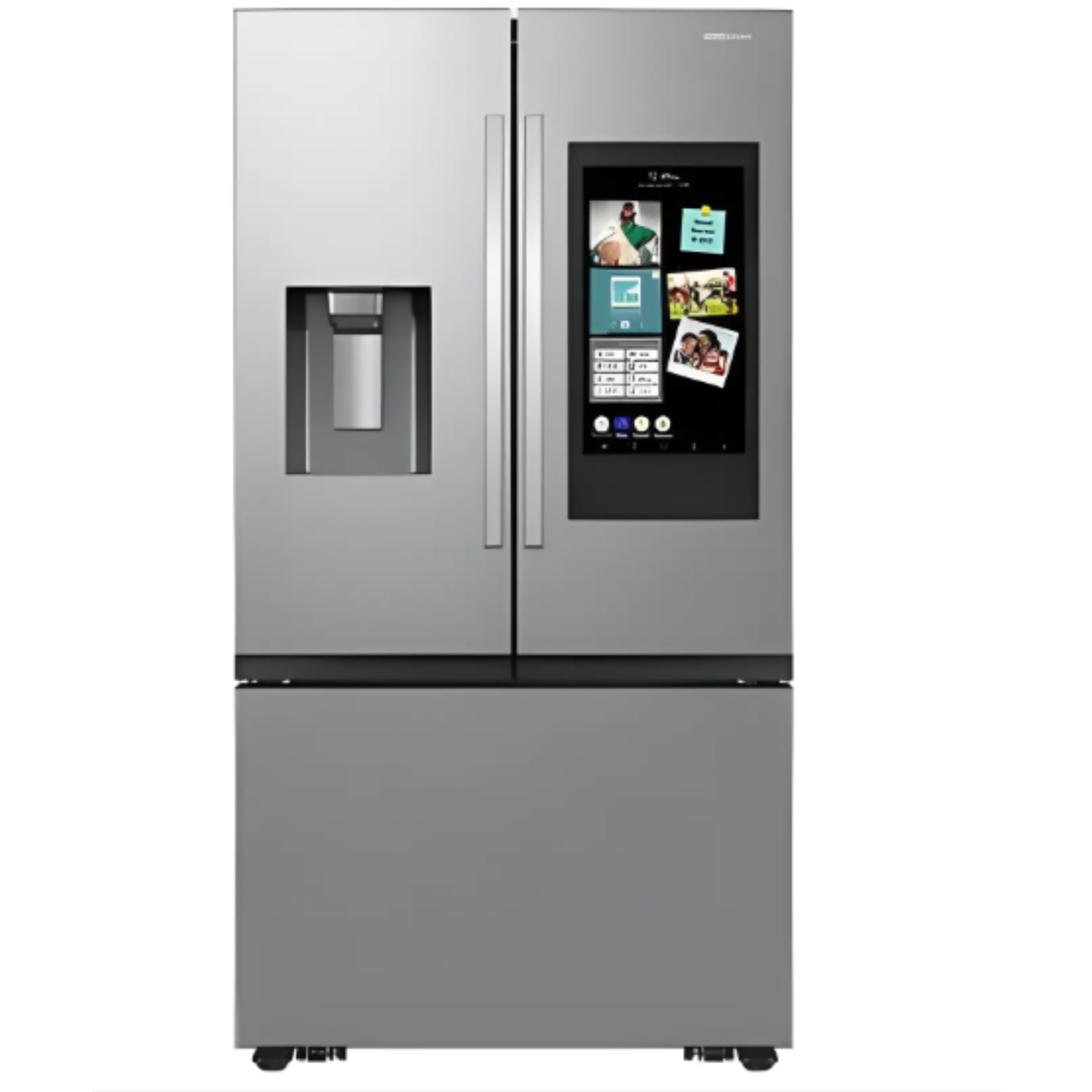 ChillTech Stainless Refrigerator with Interactive Screen