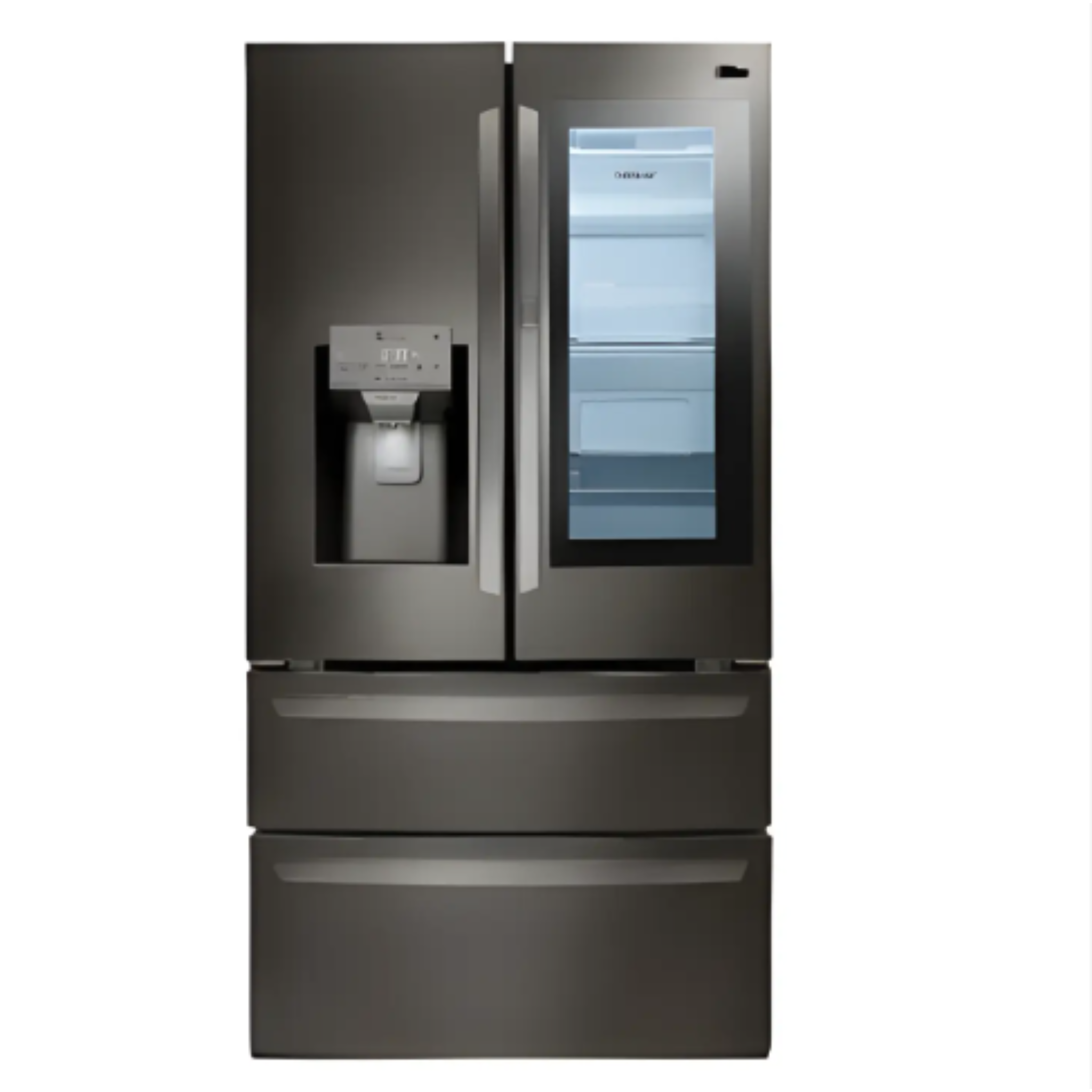 EleganceBlack Smart Refrigerator